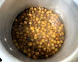 A picture of step 1 of Kadala Curry (Black Chickpeas Curry - Kerala Style).