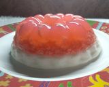 Foto langkah ke 10 dari resep Pudding Lumut Busa Merah Putih.