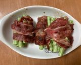 牛肉片烤四季豆/烤箱的食譜步驟2照片