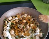 Foto del paso 4 de la receta: Arroz con pollo al curry 🍛