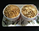 A picture of step 13 of #56Bhog#Post-4#Limbu Mari Sev & Ratlam sev.