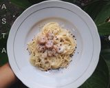 Foto langkah ke 5 dari resep Spaghetti Carbonara.