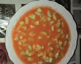 Foto del paso 1 de la receta: Gazpacho andaluz y pechuga a la plancha con pimientos asados