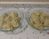 Foto del paso 11 de la receta: Pasta mezzelune con crema de espárragos y brócolis con bechamel de remolacha
