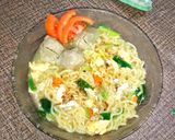 Foto langkah ke 4 dari resep Mie Tek Tek.