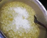 Foto del passaggio 4 della ricetta 418 * Risotto crema di zucchine, basilico e pancetta🍚🥒🌿🥓