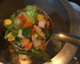 A picture of step 4 of Lemon Coriander Soup.