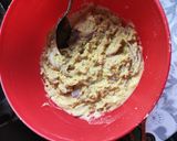A picture of step 5 of Mooli ka pakoda.