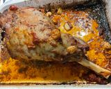 Une image de l'étape 7 de Gigot à l'ail et tomates.