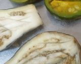 Foto del paso 3 de la receta: Berenjenas y zapallitos rellenos c/ ensalada de akusai