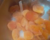A picture of step 1 of Refreshing Apricot Drink Sharbat e Khobani.