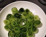 A picture of step 1 of Cucumber Roll.