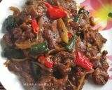 Foto langkah ke 4 dari resep Sapi Lada Hitam.
