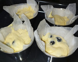 Foto del paso 4 de la receta: Muffins de yogurt y arándanos🧁🍇