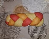 Une image de l'étape 10 de ☆Brioche Tressée Tricolore - Vanille et Fleurs d'Oranger☆.