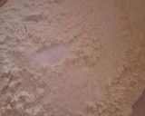 A picture of step 1 of Pizza dough.
