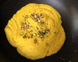 A picture of step 3 of Dahi Ka Halwa.