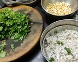 A picture of step 2 of Onion Uttapam, Sambar, Chutney,.