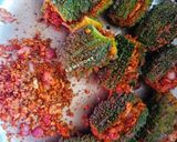 A picture of step 2 of Stuffed Karela.