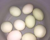Foto langkah ke 1 dari resep 049. Telor Asin Bawang Putih Homemade.