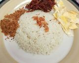 Foto langkah ke 7 dari resep Nasi uduk rice cooker sederhana tp gurihhhhh.