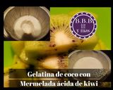 Foto del paso 4 de la receta: Gelatina de coco con mermelada ácida de kiwi