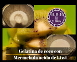 Foto del paso 4 de la receta: Gelatina de coco con mermelada ácida de kiwi