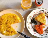 Foto del paso 7 de la receta: Tortilla de Patata cremosa con Cebolla caramelizada