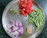 A picture of step 1 of Cauliflower saute.