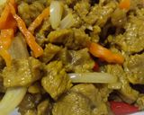 Gambar langkah 8 resipi Daging Korban Goreng Kunyit.