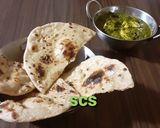 A picture of step 10 of Whole wheat naan on tawa (with yeast).