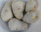 A picture of step 2 of Dhaba style masala ARBI(TARO).