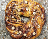 Foto del paso 23 de la receta: 👑🐪Rosca de Reyes rellena - 2 variantes: Nutella y Dulce de leche con nuez - Receta súper rendidora🐪👑