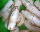 Foto langkah ke 2 dari resep Tumis Umbi Talas.