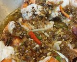 Foto langkah ke 5 dari resep Udang tim jahe & bawang putih.