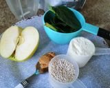 Foto del paso 1 de la receta: Licuado verde, desayuno express 🌿