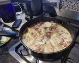 Foto del paso 3 de la receta: Pollo tocineta y champiñones