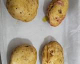 Foto del paso 1 de la receta: Papas rellenas al horno/fondue de papa