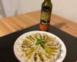 A picture of step 7 of Aubergine tahini dip - Moutabal or baba ghannouj.