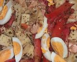 Foto del paso 6 de la receta: Pasta tibia con salmón