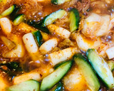 素食泡菜辣炒年糕的食譜步驟3照片