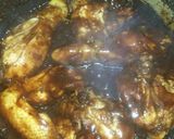 Foto del paso 4 de la receta: Pollo a la barbacoa con cebolla caramelizada