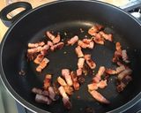 Une image de l'étape 8 de Carottes au lard et poivron vert.
