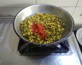 Sprouted moong masala recipe step 2 photo