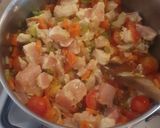 Foto del paso 3 de la receta: Tuco de pollo con morron verde