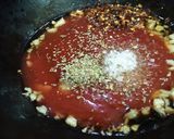 A picture of step 2 of Creamy Pizza sauce.