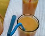 A picture of step 12 of Ginger/mango drink.