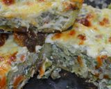 Foto del paso 5 de la receta: Tortilla de vegetales al horno
