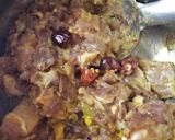 A picture of step 5 of Pepper mutton masala.