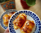 Foto del paso 2 de la receta: Rollitos hojaldrados de jamón y queso (en airfryer)